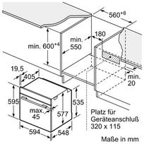 imontuojama orkaite pirolize - Siemens HB774G1B1 - 3 nuotrauka