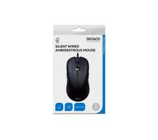 tyli pele laidine - DELTACO MS-810 Juoda (Black) - 3 nuotrauka