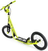 paspirtukas su pripuciamais ratais - HyperMotion Runkie 16" Geltonas (Yellow) - 8 nuotrauka