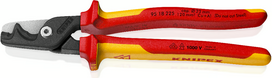 elektros kabeliai - Pjoviklis elektromechanikai/kirpimui/elektros instaliacijai Knipex StepCut XL 95 18 225, 35 - 120 mm, 234 mm - 2 nuotrauka