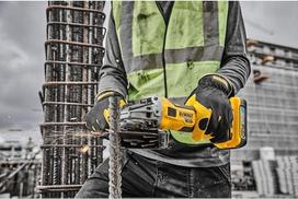 polisher - Kampinis šlifuoklis Dewalt DCG405H2T-QW 18V 2x5ah - 3 nuotrauka