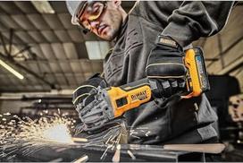 polisher - Kampinis šlifuoklis Dewalt DCG405H2T-QW 18V 2x5ah - 4 nuotrauka