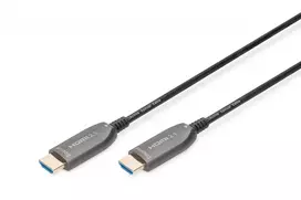 hdmi 2.1 fiber cable - ASSMANN HDMI AOC Hybrid-fiber connection cable Type A M/M 30m UHD 8K60Hz CE gold bl - 3 nuotrauka