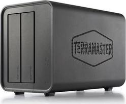 nas - TERRAMASTER D2-320 2-Bay Diskų Masyvas Juodas (Black) - 5 nuotrauka