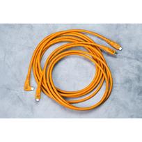 tetherpro usb c - Tether Tools cable USB-C - USB-C TetherPro Optima 10G 3m, orange | CUC10G2-ORG - 2 nuotrauka