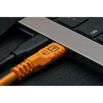 tetherpro usb c - Tether Tools cable USB-C - USB-C TetherPro Optima 10G 3m, orange | CUC10G2-ORG - 4 nuotrauka