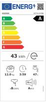 mini skalbimo masina - Hisense WF7S1247BB - 2 nuotrauka