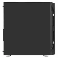 pc case black micro atx - Silverstone Fara H1M Black (Juodas) - 3 nuotrauka
