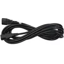 kabelis 3x1 0 - Qoltec Cable for UPS C13 / C14 Black 3m - 2 nuotrauka