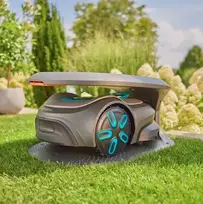 robotojas vejapjove - Garažas vejos robotams Gardena SILENO, pilkos spalvos - 3 nuotrauka