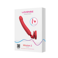 lovense - Lovense Mission 2 vibratorius, rožinis (Pink) - 2 nuotrauka