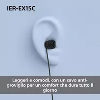 sony - Sony IER-EX15C USB-C Mėlynas (Blue) - 3 nuotrauka