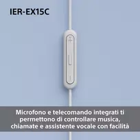 sony - Sony IER-EX15C USB-C Mėlynas (Blue) - 6 nuotrauka
