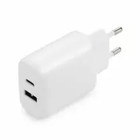 usb c laidas pd - Everactive SC-370Q USB/USB-C įkroviklis QC3.0 25W Balta (White) - 8 nuotrauka