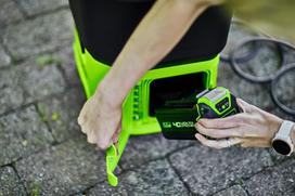 greenworks - Akumuliatorius Greenworks G40B2; 40 V; 2,0 Ah; Li-ion - 3 nuotrauka