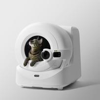 ismani savaime issivalanti kaciu kraiko deze - PetKit Purbot ULTRA išmani savaime išsivalanti kačių kraiko dėžė, balta (White) - 3 nuotrauka