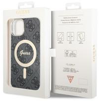 deklas iphone 13 guess - Guess "4G IML MagSafe Compatible Case iPhone 14" Black - 2 nuotrauka
