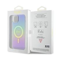iphone 6 - Guess "IML Iridescent MagSafe iPhone 15" Purple - 2 nuotrauka