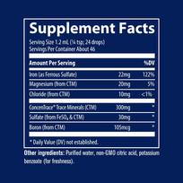 maisto papildai -  TRACE MINERALS skysta joninė geležis su mineralais, 59 ml - 2 nuotrauka