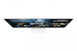 4k 60hz va - Samsung Smart Monitor M7 (M70F) 32", 4K, baltas (white) - 4 nuotrauka