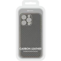 iphone telefonai - Tel Protect Leather Carbon dėklas skirtas Apple iPhone 11 Pro juodos spalvos - 2 nuotrauka