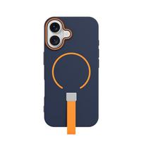 magsafe magnetinis - Telforceone Loop Thin Mag dėklas iPhone 11 - Tamsiai mėlynas (Blue) - 9 nuotrauka