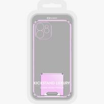 13 pro max apple - Tel Protect Kickstand Luxury dėklas skirtas Apple iPhone 13 Pro Max rožinės spalvos - 2 nuotrauka