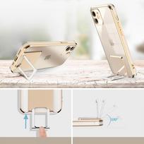 13 pro max apple - Tel Protect Kickstand Luxury dėklas skirtas Apple iPhone 13 Pro Max rožinės spalvos - 3 nuotrauka