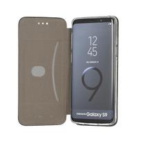 samsung a6 - Vennus "Book Cotton Case for Samsung Galaxy A6 Plus 2018" Juodas (Black) - 4 nuotrauka