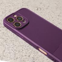 xiaomi redmi telefonai 5g - Telforceone "Simple Carbon case for Xiaomi Redmi 14C 4G/ 14C 5G / Redmi A4 / POCO C75" Violetinė (Purple) - 3 nuotrauka
