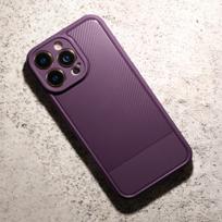 xiaomi redmi telefonai 5g - Telforceone "Simple Carbon case for Xiaomi Redmi 14C 4G/ 14C 5G / Redmi A4 / POCO C75" Violetinė (Purple) - 4 nuotrauka