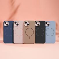 iphone 17 silicone case - TFO Silicone Thin Mag dėklas iPhone 17 Pro - Rudas (Brown) - 3 nuotrauka