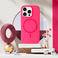 iphone 13 pro with magsafe - Apple iPhone 13 Pro Slim Silicone Case with MagSafe - Rožinis (Pink) - 2 nuotrauka