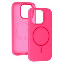 iphone 13 pro with magsafe - Apple iPhone 13 Pro Slim Silicone Case with MagSafe - Rožinis (Pink) - 3 nuotrauka