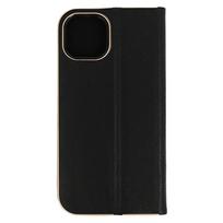 mini telefonai - Topt Book dėklas su rėmeliu skirtas Iphone 13 Mini juodos spalvos - 2 nuotrauka
