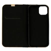 mini telefonai - Topt Book dėklas su rėmeliu skirtas Iphone 13 Mini juodos spalvos - 3 nuotrauka