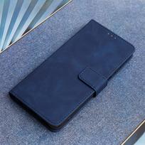 telefonu deklai - Telforceone Smart Velvet dėklas Samsung Galaxy S25 FE - Tamsiai mėlynas (Navy Blue) - 4 nuotrauka