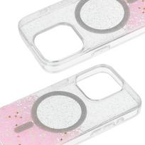 galaxy s24 ultra deklas - Tel Protect Moonlite MagSafe Case for Samsung Galaxy S24 Ultra Rožinė (Pink) - 4 nuotrauka