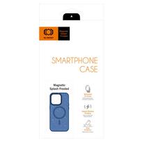 iphone 11 pro max deklas - Tel Protect Magnetic Splash Frosted dėklas Apple iPhone 11 Pro Max Tamsiai mėlynas (Navy) - 2 nuotrauka