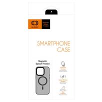 telefono deklas iphone 14 pro max - Tel Protect Magnetic Splash Frosted Case for Apple iPhone 15 Pro Max - Juodas (Black) - 2 nuotrauka
