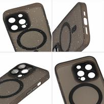 telefono deklas iphone 14 pro max - Tel Protect Magnetic Splash Frosted Case for Apple iPhone 15 Pro Max - Juodas (Black) - 3 nuotrauka