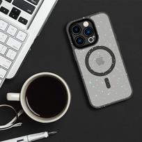 telefono deklas iphone 14 pro max - Tel Protect Magnetic Splash Frosted Case for Apple iPhone 15 Pro Max - Juodas (Black) - 4 nuotrauka