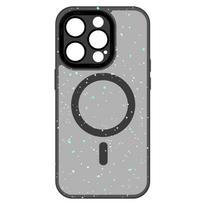 telefono deklas iphone 14 pro max - Tel Protect Magnetic Splash Frosted Case for Apple iPhone 15 Pro Max - Juodas (Black) - 5 nuotrauka