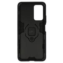 xiaomi poco telefonai 5g - Topt Ring Armor Dėklas Xiaomi Redmi Note 11 5G/Note 11S 5G/Poco M4 Pro 5G - Juodas (Black) - 4 nuotrauka