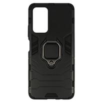 xiaomi poco telefonai 5g - Topt Ring Armor Dėklas Xiaomi Redmi Note 11 5G/Note 11S 5G/Poco M4 Pro 5G - Juodas (Black) - 5 nuotrauka