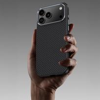 telefonu deklai - Benks "Magnetic Armor Pro Kevlar Case" skirtas Apple iPhone 17 Air Juodas (Black) - 5 nuotrauka