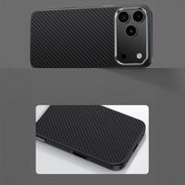 telefonu deklai - Benks "Magnetic Armor Pro Kevlar Case" skirtas Apple iPhone 17 Air Juodas (Black) - 8 nuotrauka