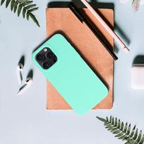 iphone 11 silicone case - Topt Silikoninis Lite dėklas skirtas Apple iPhone 11 Pro mėtų spalvos - 4 nuotrauka