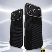 armor 17 pro - Benks "Montage Magnetic Armor Air Kevlar Case for Apple iPhone 17 Pro" Juodas (Black) - 7 nuotrauka