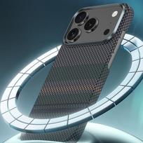 iphone 17 pro deklas juodas - Benks "Magnetic Armor Air Aurora Kevlar 600D Case for Samsung Galaxy S25 Ultra" Juodas (Black) - 3 nuotrauka